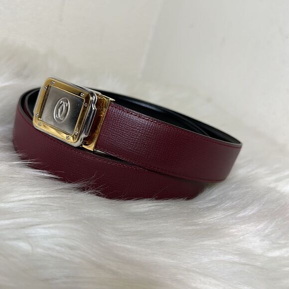 💯Authentic Cartier Leather belt🍀 - Picture 5 of 14